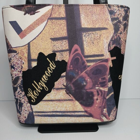 Vintage Marilyn Monroe Purse Sequin and Bead Embellished Tote Handbag - Picture 4 of 12